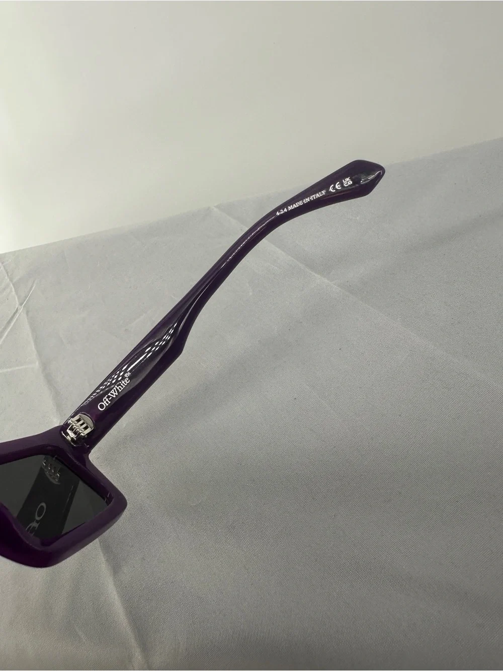 Off White purple Chandler sunglasses
